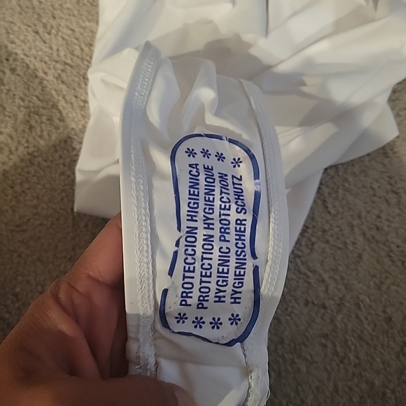 Liberty & Justice Women's High Leg Cheeky with Ruffle Neckline One Piece - Picture 4 of 5